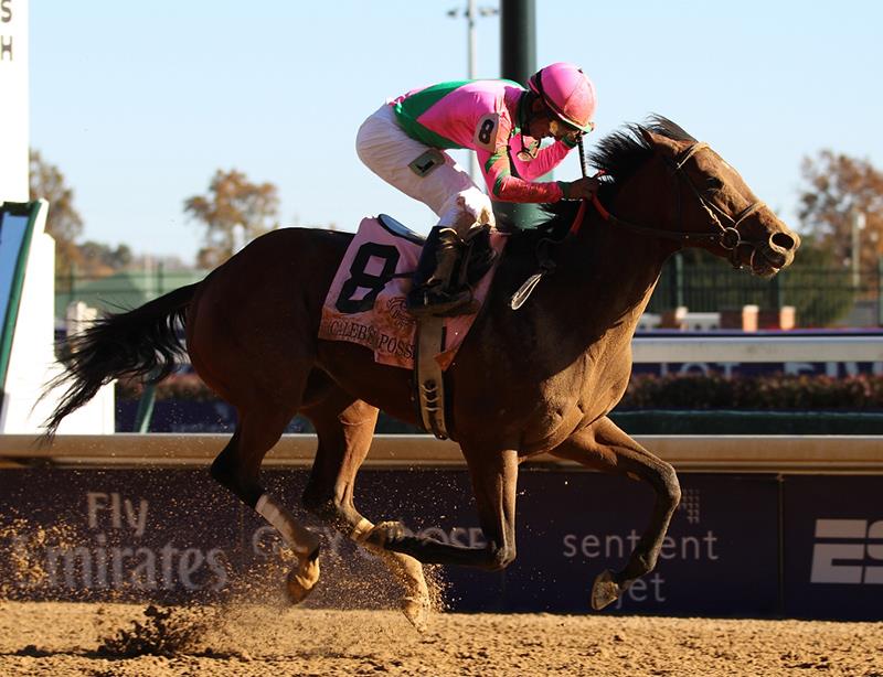 Caleb’s Posse Soars in Dirt Mile