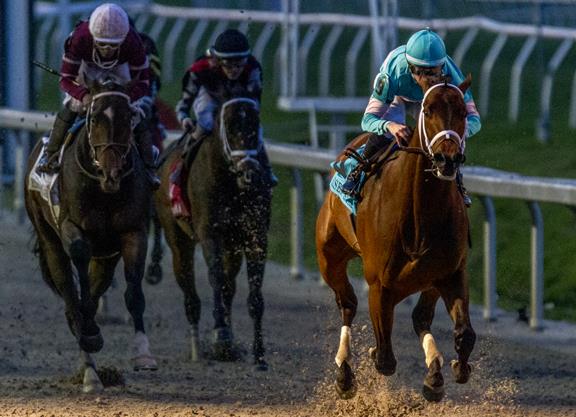 Mr. Monomoy goes gate-to-wire in $400,000 Risen Star S. (G2)