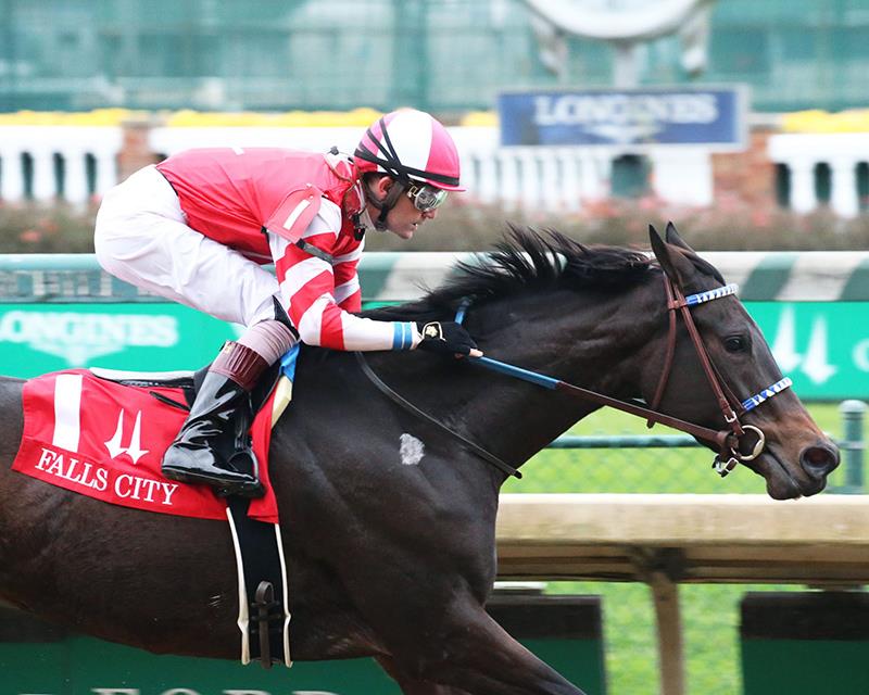 Envoutante goes gate-to-wire in Falls City S. (G2)