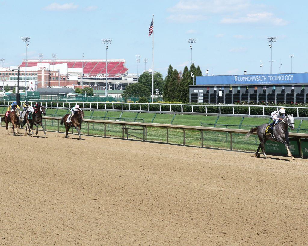 Volatile sets stakes record in Churchill’s Aristides S.