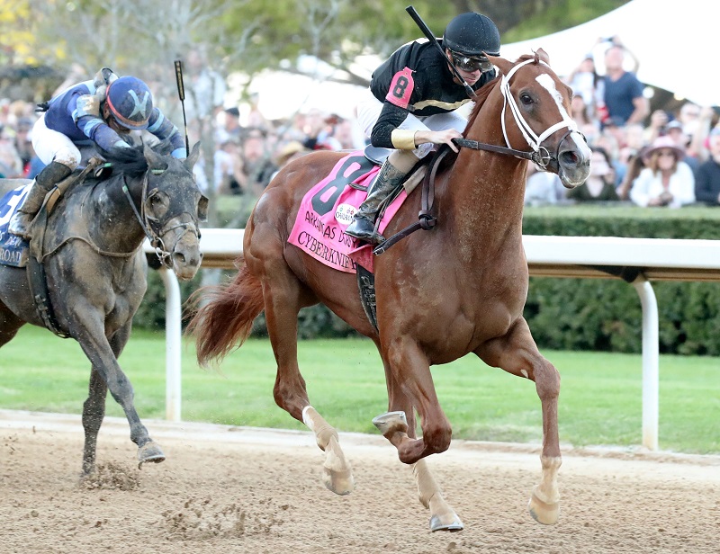 Cyberknife headed to Kentucky after huge Arkansas Derby (G1) win