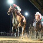 Vahva gets her first stakes win in the $750,000 Charles Town Oaks (G3) - Coady photography