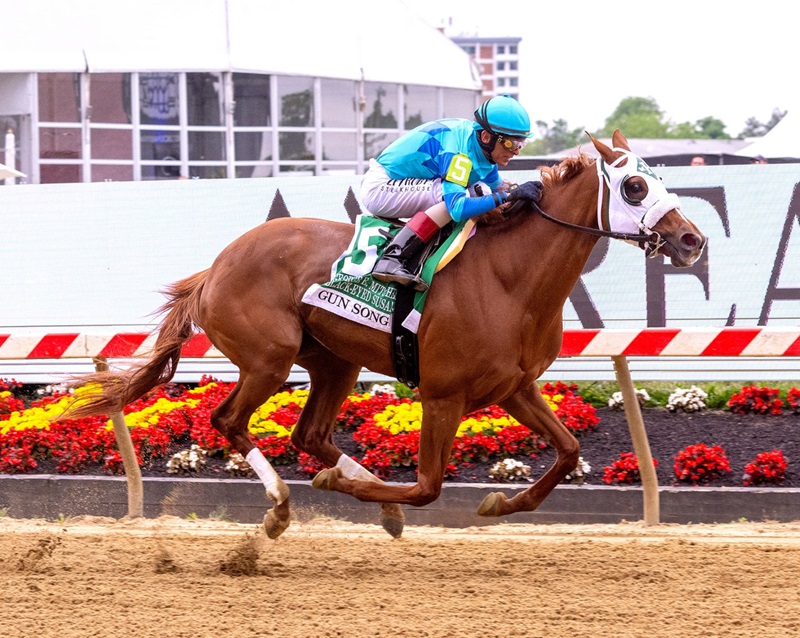 Gun Song sparkles in historic Black-Eyed Susan S. (G2) victory