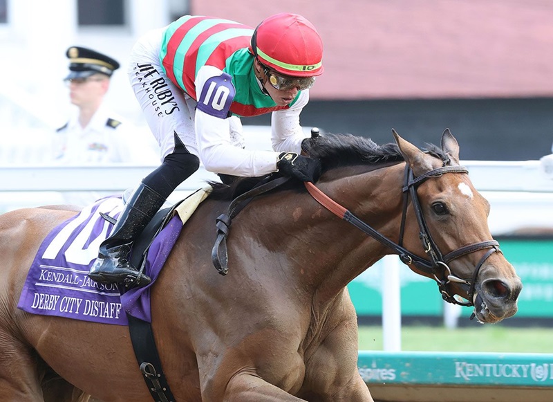 Vahva powers to victory in $1 million Derby City Distaff S. (G1)