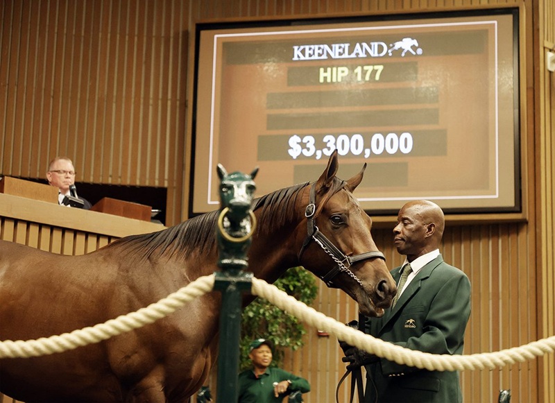 Gun Runner tops Keeneland opener with $3.3 million colt