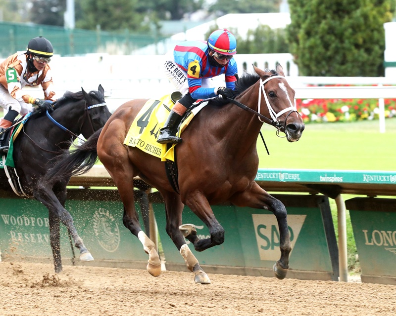Gun Runner’s Life of Joy remains undefeated after winning Rags to Riches S.