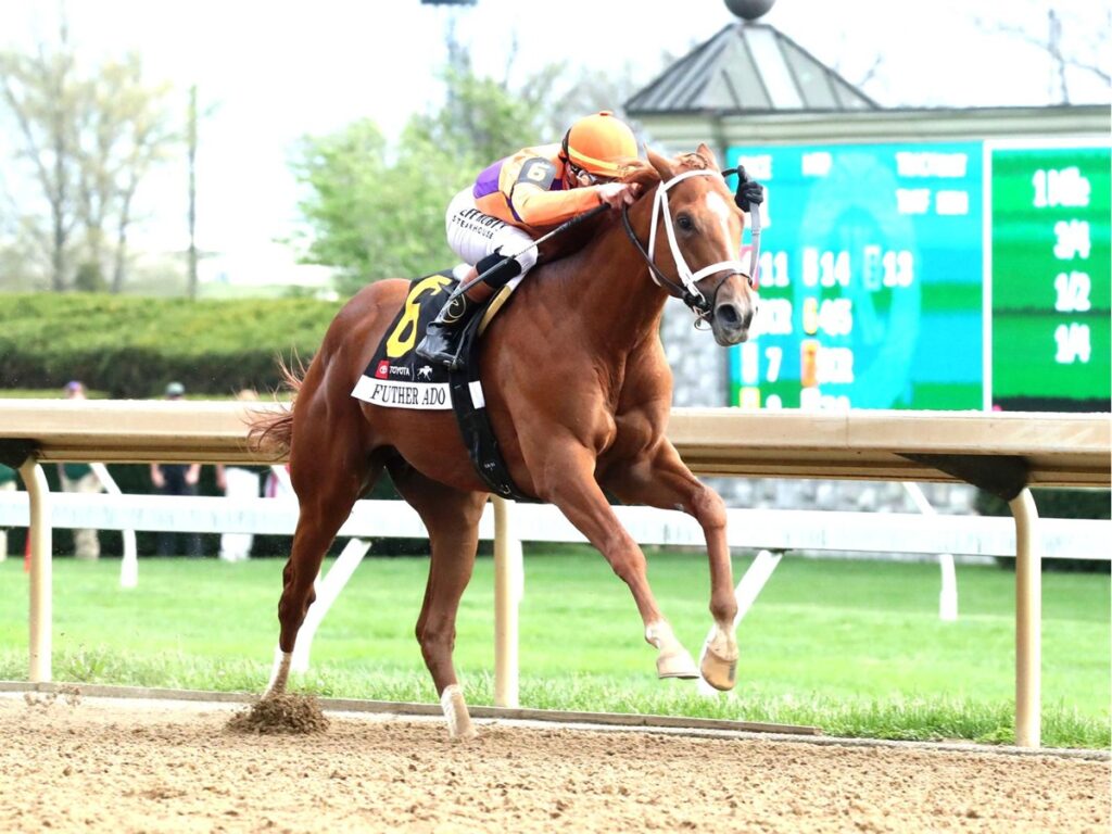 Further Ado wins Blue Grass S. (G1) by near-record 11 lengths