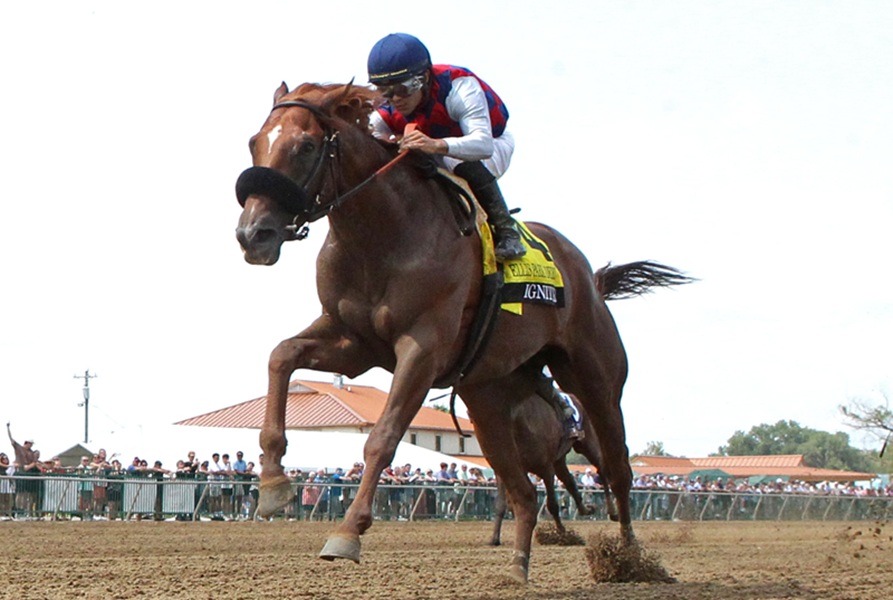 Volatile colt asserts himself late to win $400,000 Ellis Park Derby